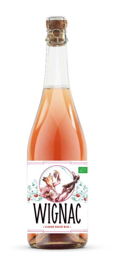 Wignac Appelcider rosé bio 75cl